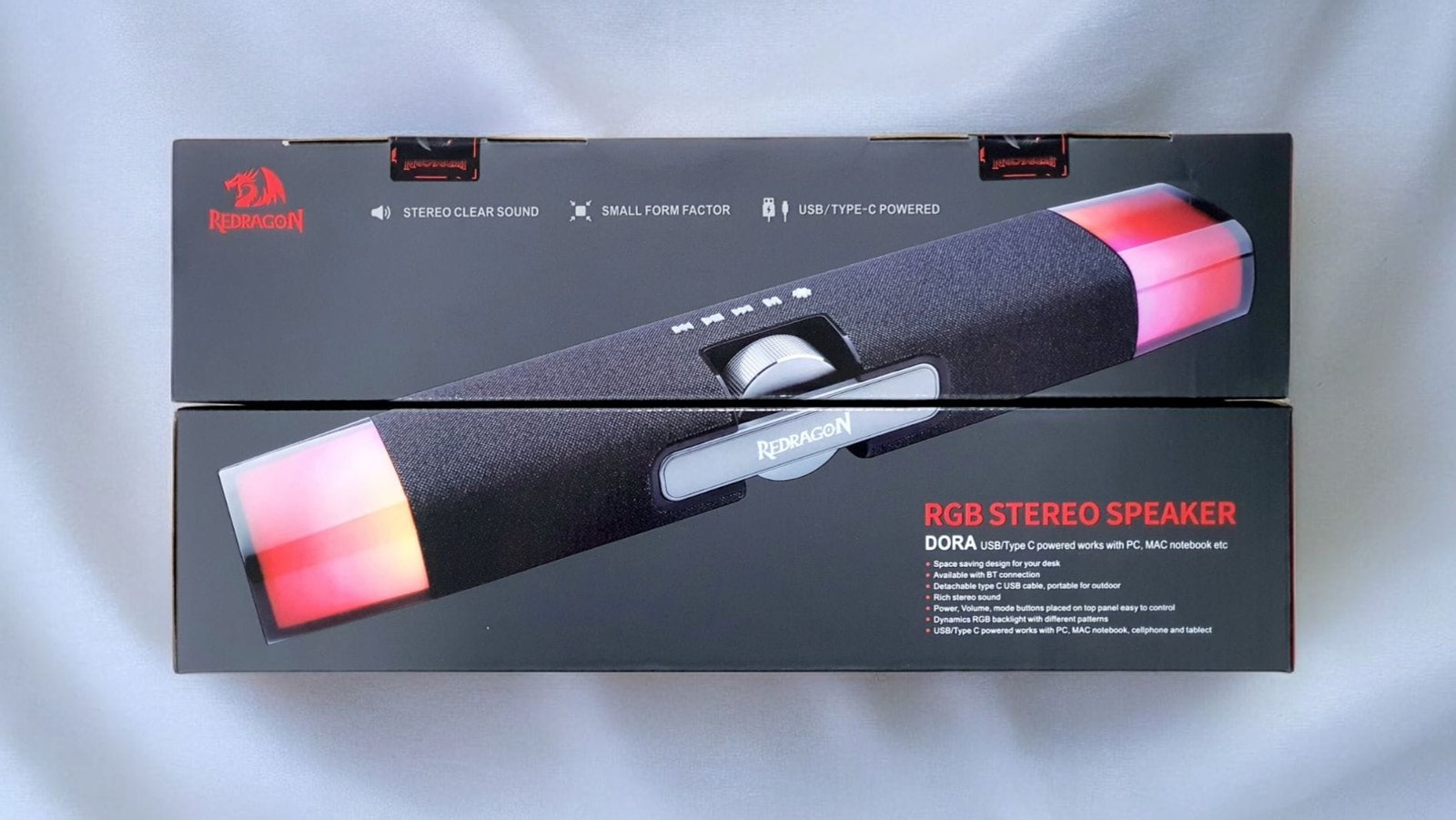 REDRAGON DORA SOUNDBAR WITH DUAL SPEAKERS AND BACKLIGHT GS512 thumbnail 21