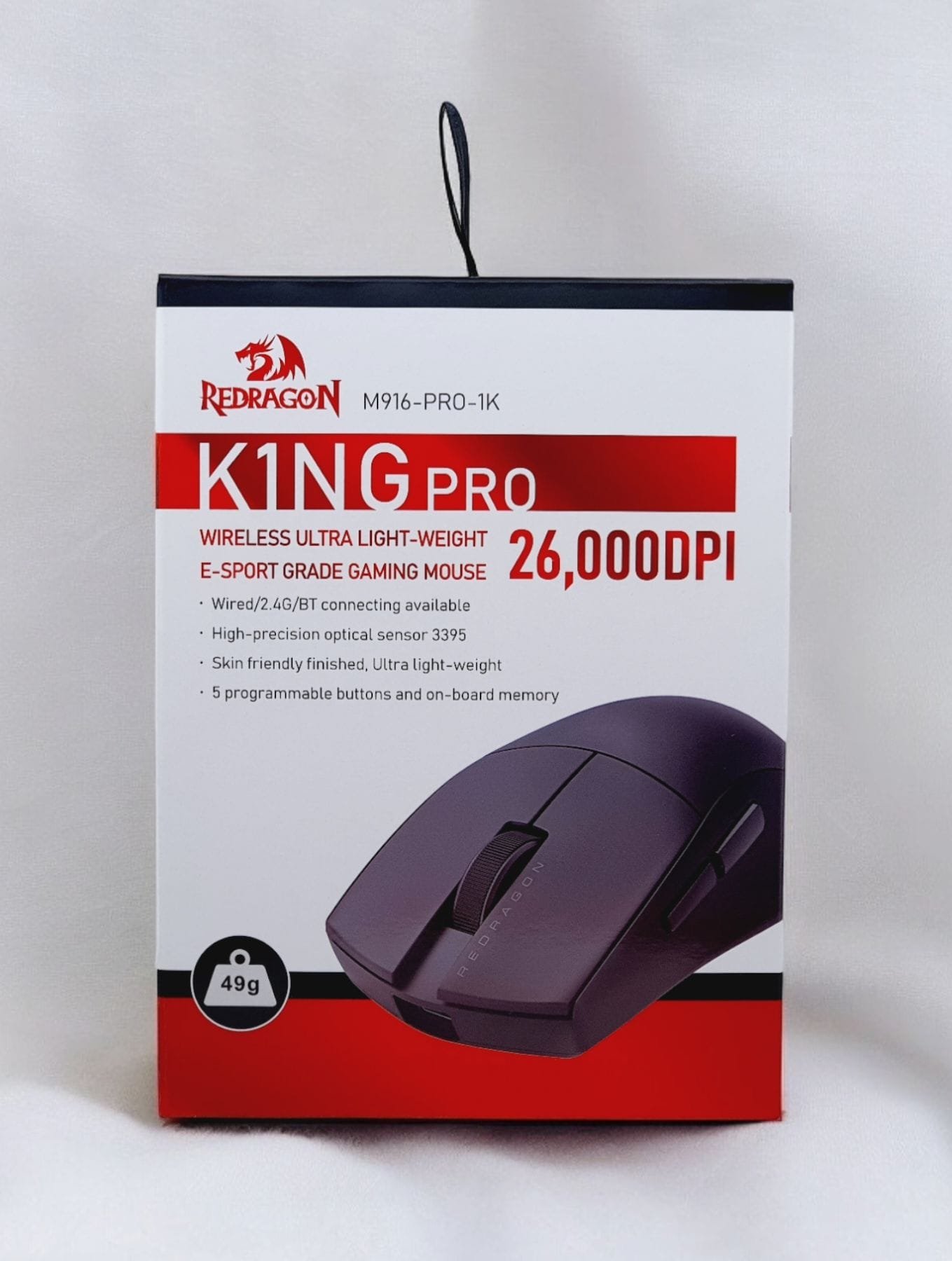 REDRAGON K1NG PRO WIRED/WIRELESS MOUSE BLACK M916-PRO thumbnail 15