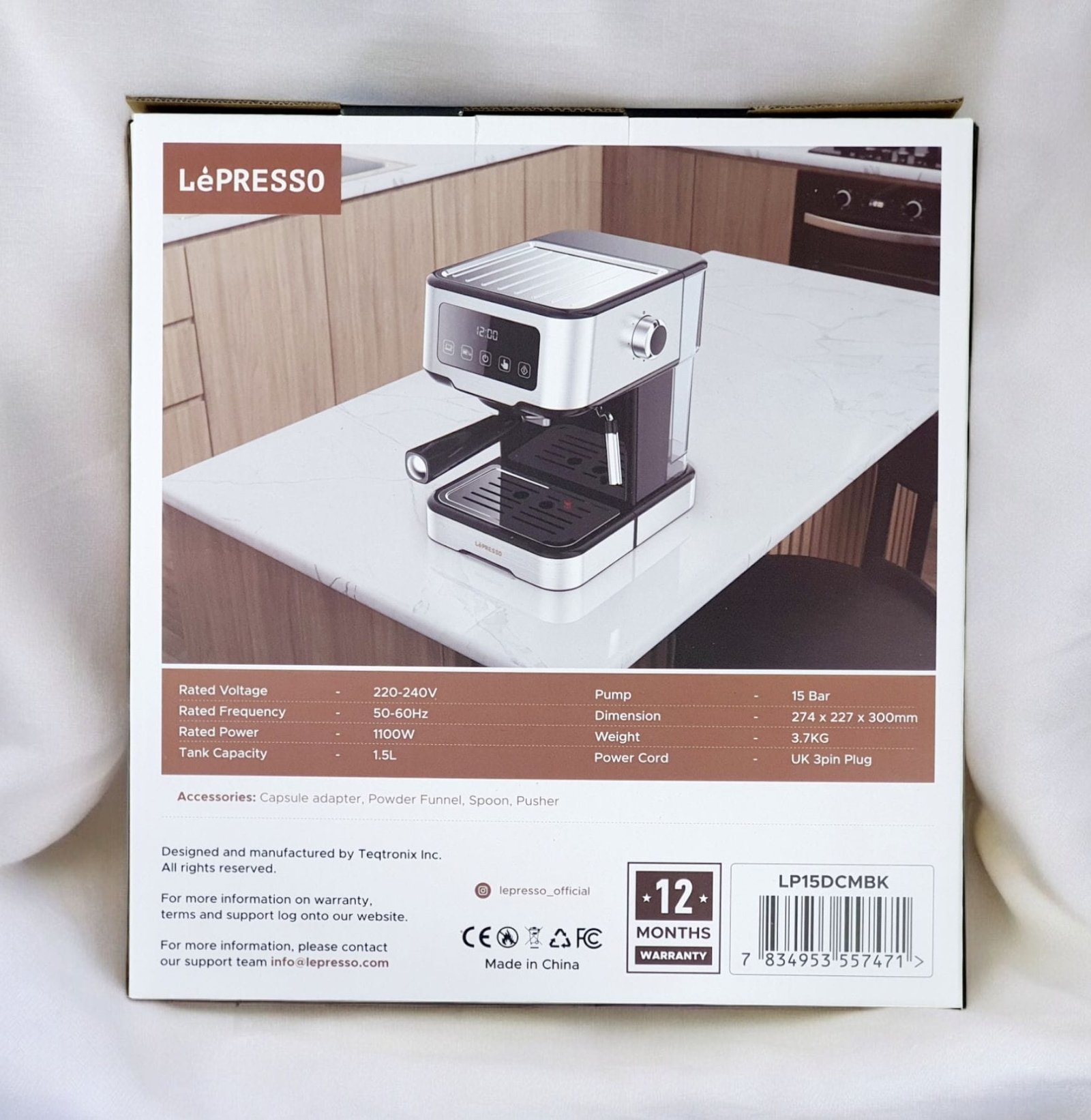 Lepresso Dual Drip Machine : Experience Barista-Quality Espresso thumbnail 7