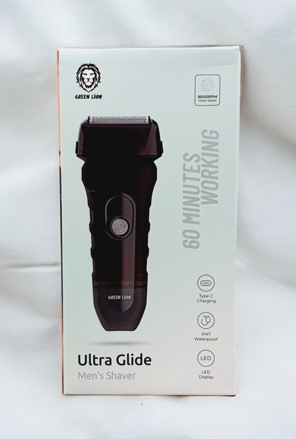 Green Lion Ultra Glide Men's Shaver Black GNULGLIMSHVBK thumbnail 3