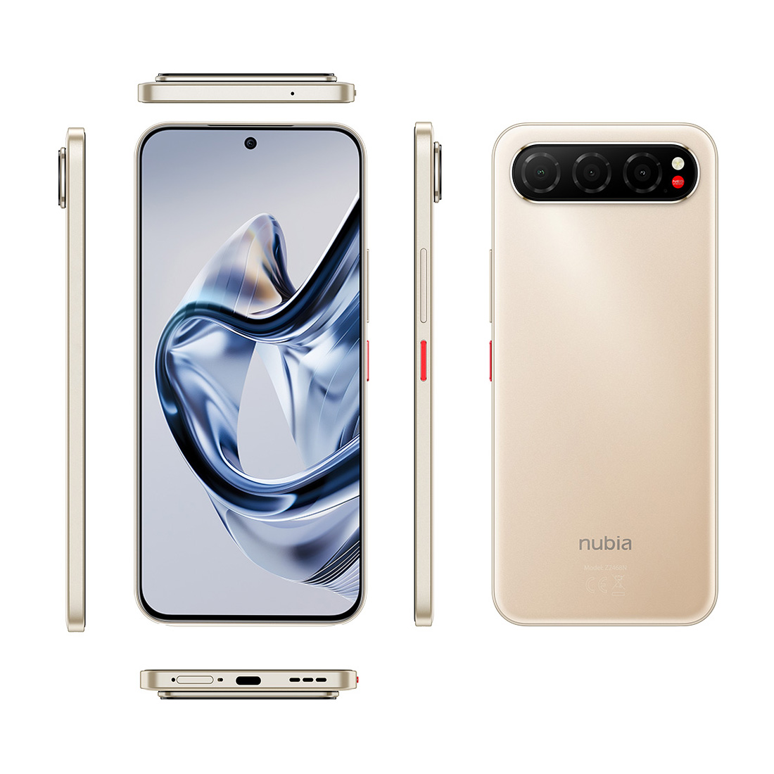 NUBIA AIR 5G 8GB-256GB TITANIUM DESERT Z2468N thumbnail 11