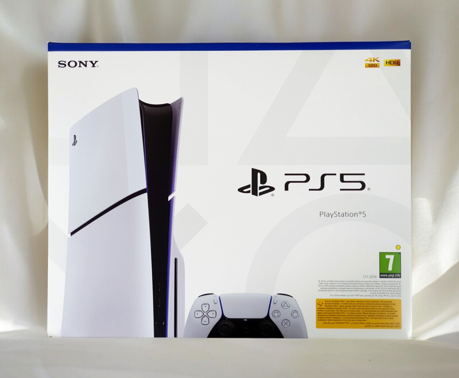 Sony PlayStation 5 Slim Console 2023 (CD Version) White : CFI-2016 thumbnail 5