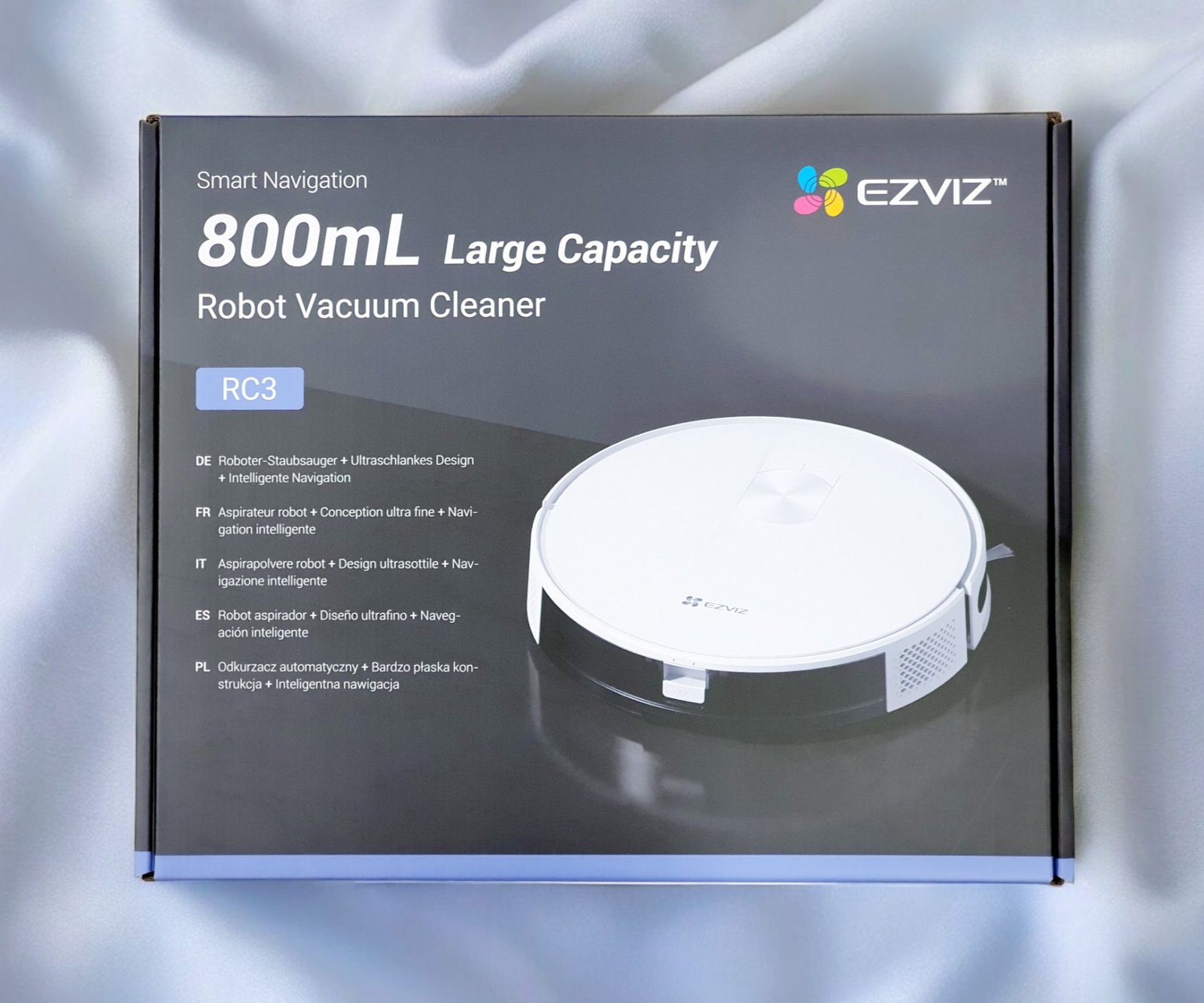 EZVIZ Smart Navigation Robot Vacuum Cleaner RC3 Pet CS-RC3-TWT5: Effortless Cleaning for Pet Owners with Advanced Navigation Technology thumbnail 2