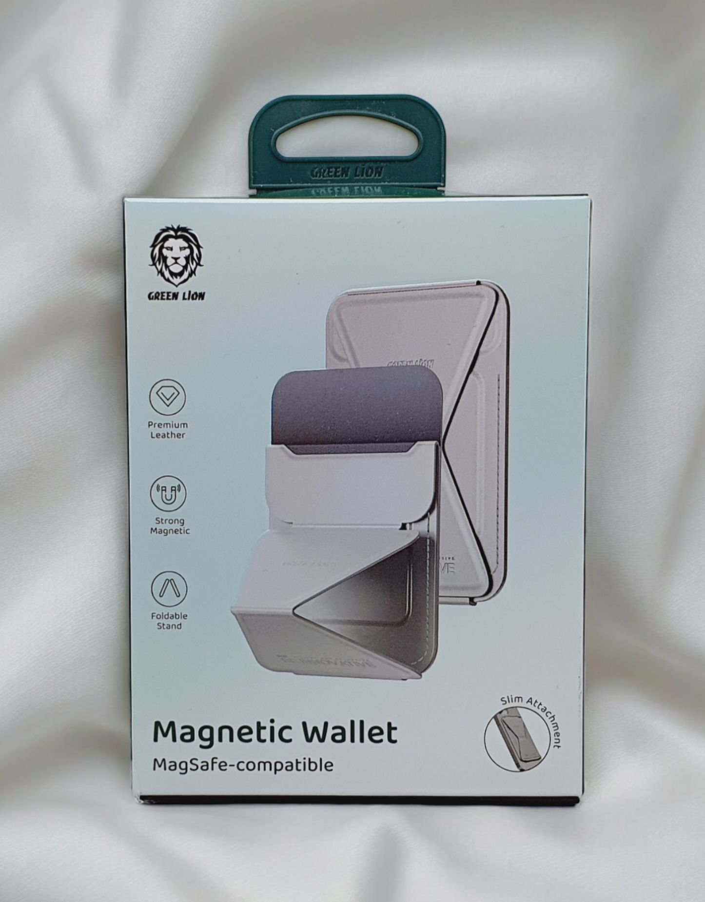 Green Lion Magnetic Wallet with MagSafe thumbnail 2