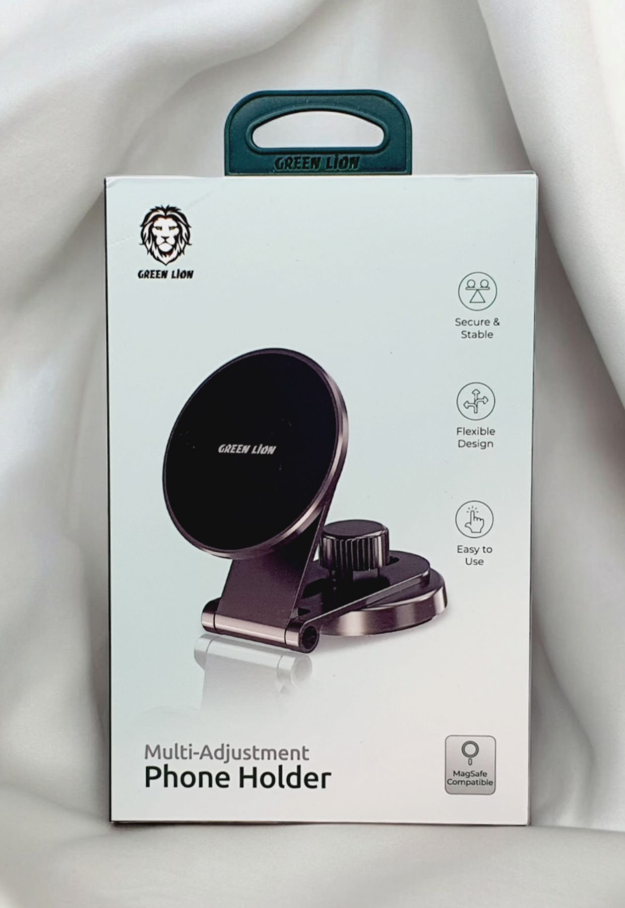 Green Lion Multi-Adjustment Phone Holder Matte Black GNMADTPHDRBK thumbnail 5