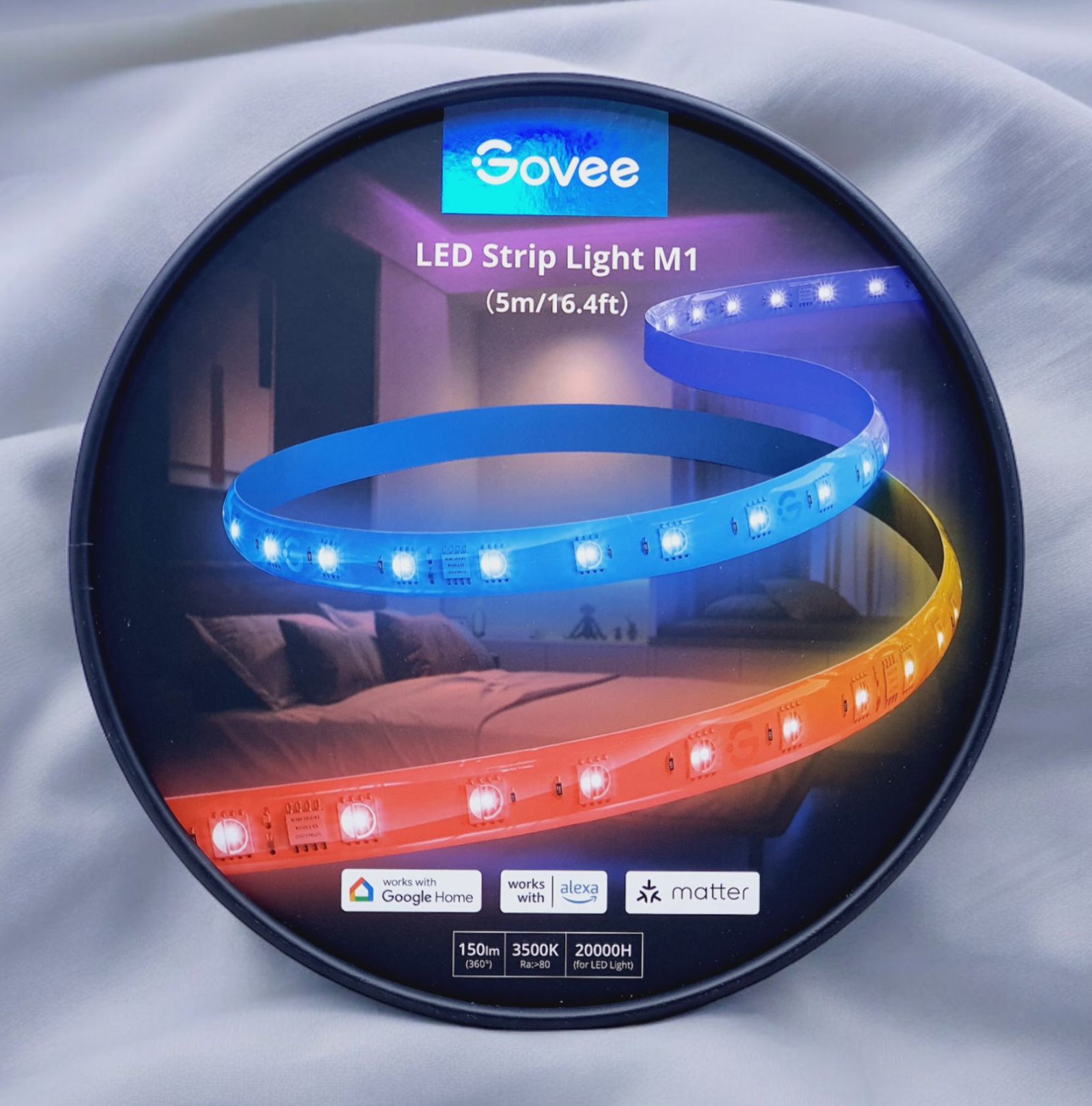Brighten Your Space with the Govee LED Strip Light M1 - 5M - PC057583 thumbnail 2