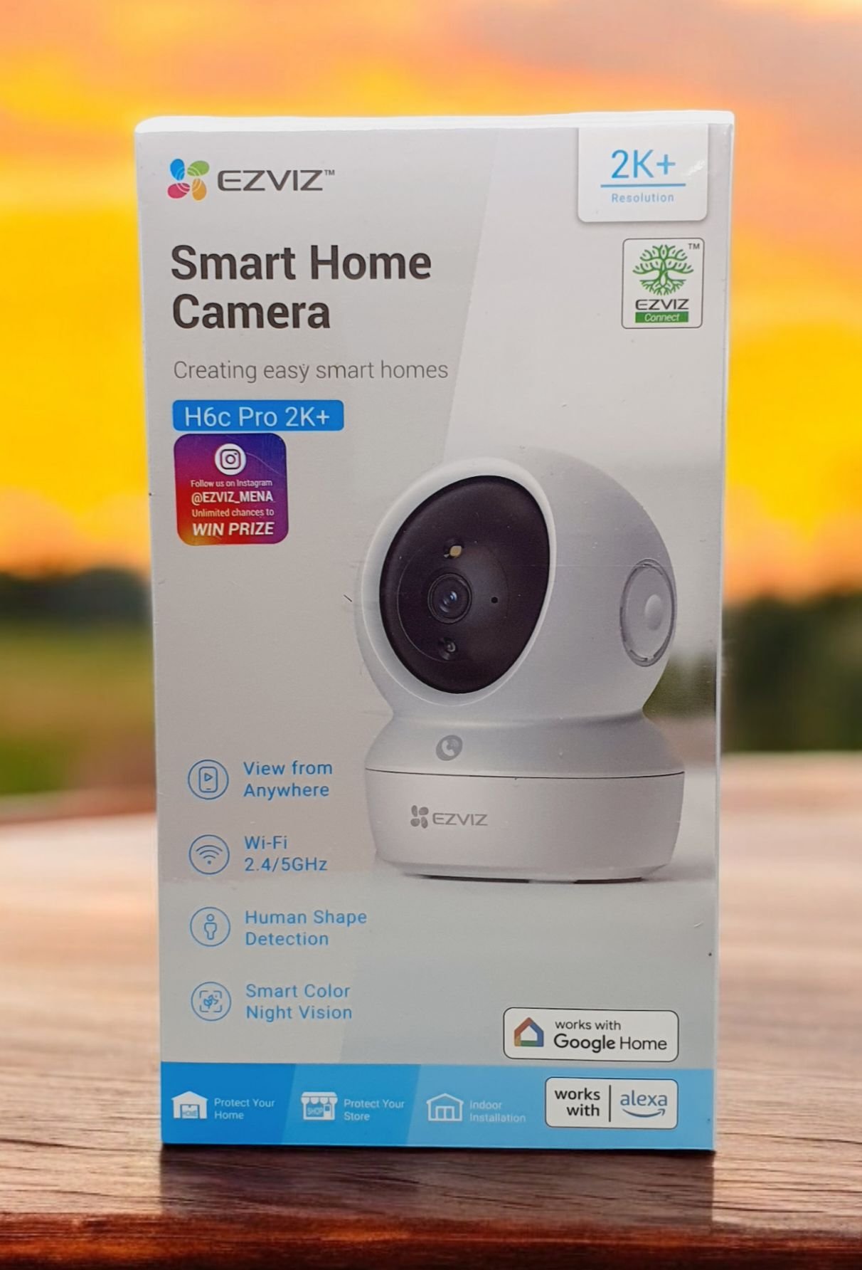 EZVIZ H6 Pro Smart Home Camera - 2K+ Resolution, AI Detection, Night Vision thumbnail 7