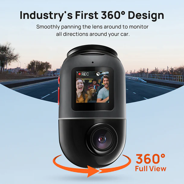 70MAI DASH CAM OMNI (64G) GRAY X200 thumbnail 22