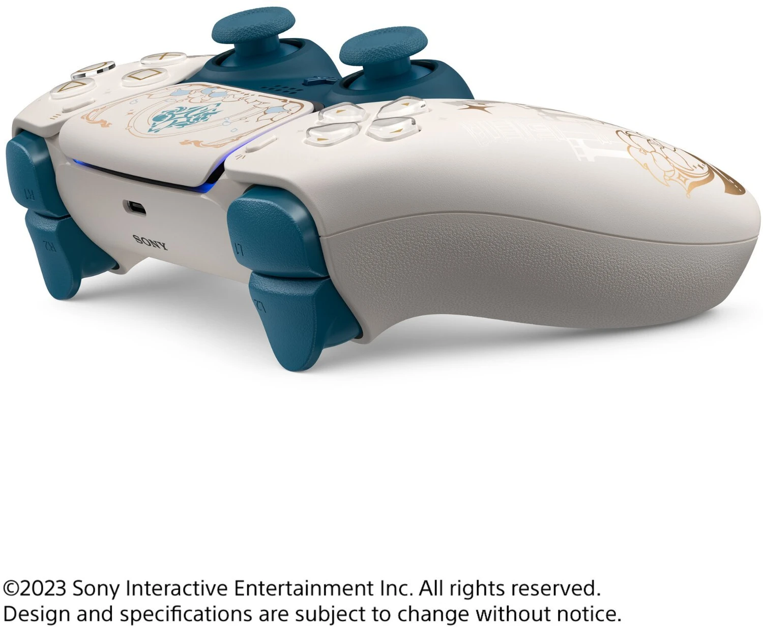 SONY PS5 DUALSENSE WIRELESS CONTROLLER LIMITED EDITION GENSHIN IMPACT PRINTED MATERIALS thumbnail 6