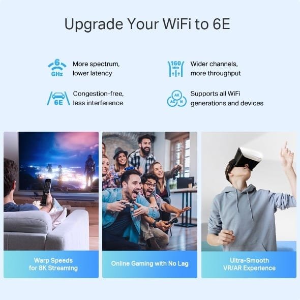 Tp-Link Deco XE75 Pro AXE5400 Tri-Band Mesh Wi-Fi 6E System (Pack of 3) thumbnail 16