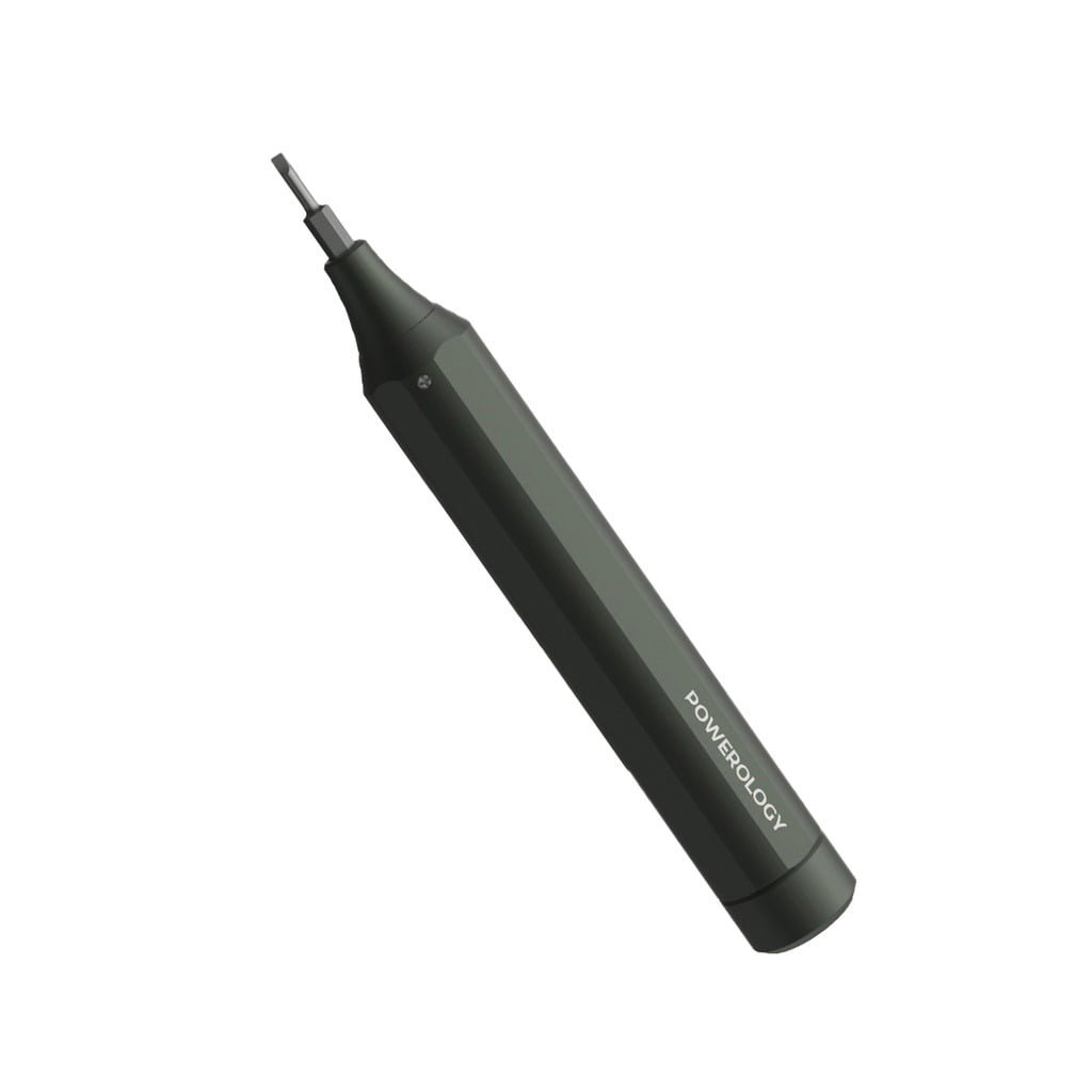 POWEROLOGY 22 BITS SCREWDRIVER SET WITH INTERNAL STORAGE BLACK