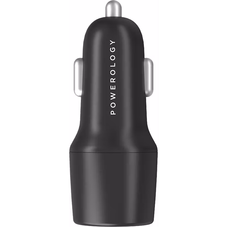 POWEROLOGY 53W ULTRA QUICK CAR CHARGER PD 35W WITH TYPE C TO TYPE C CABLE 0.9M PCCSR005-C thumbnail 5