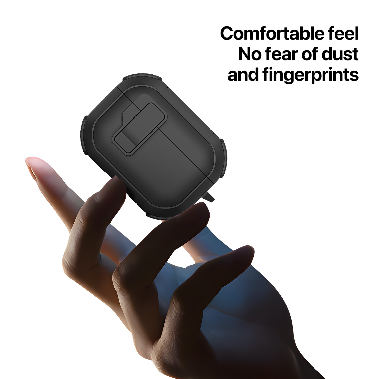 DUXDUCIS AIRPODS 4 PECP SERIES CASE BLACK PECP0001 thumbnail 2