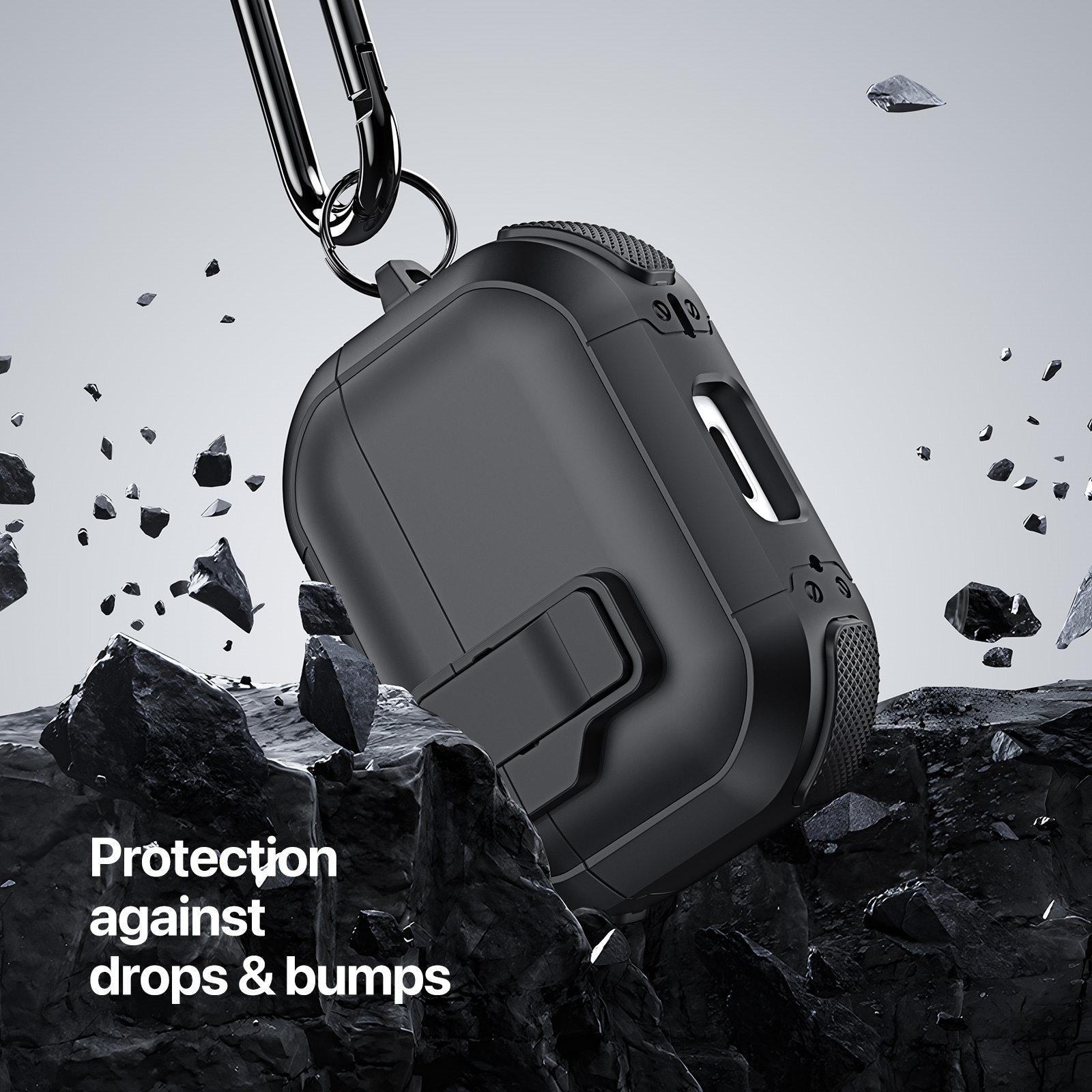 DUXDUCIS AIRPODS 4 PECP SERIES CASE BLACK PECP0001 thumbnail 10