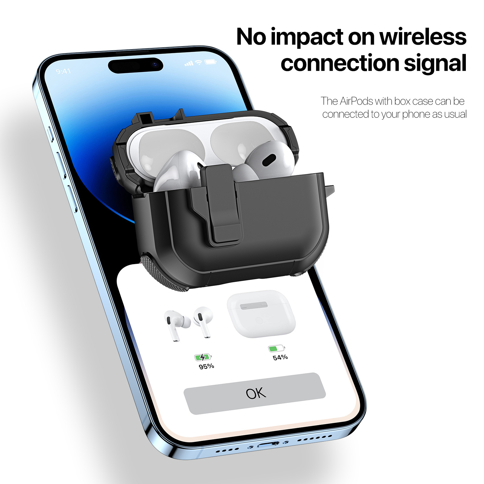 DUXDUCIS AIRPODS 4 PECP SERIES CASE BLACK PECP0001 thumbnail 11