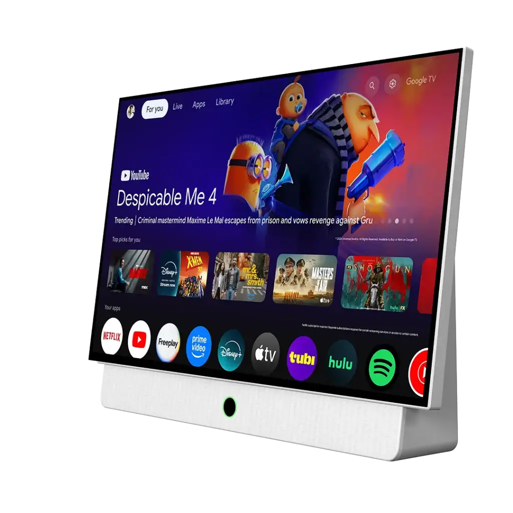 POWEROLOGY 27 INCH ANDROID 14 1GB+8GB 38400MAH GOOGLE TV FOR OUTDOORS WITH CARRY CASE WHITE PG27FWH thumbnail 9