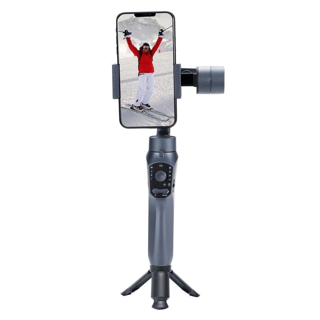 PORODO 3 AXIS GIMBAL STABILIZER WITH ADVANCED TRACKING GRAY PD-3AXGMP-GGY thumbnail 7