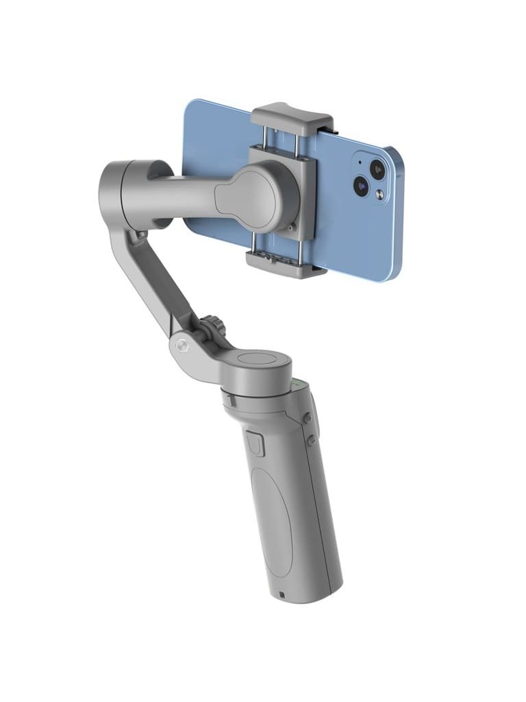 PORODO 3 AXIS GIMBAL STABILIZER VERSATILE SHOOTING MODE GREY PD-3AXGMP5-GY thumbnail 16