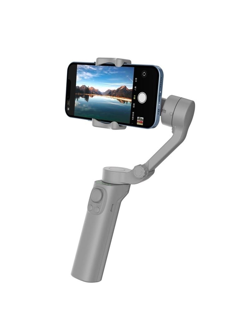 PORODO 3 AXIS GIMBAL STABILIZER VERSATILE SHOOTING MODE GREY PD-3AXGMP5-GY thumbnail 11