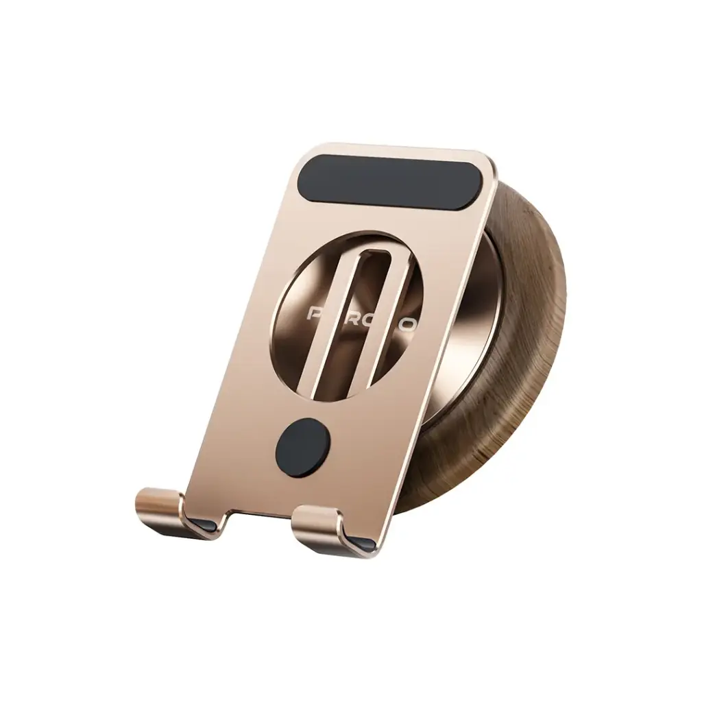 PORODO 360° ROTATING MOBILE & TABLET STAND GOLD PD-HSM23-GD thumbnail 4