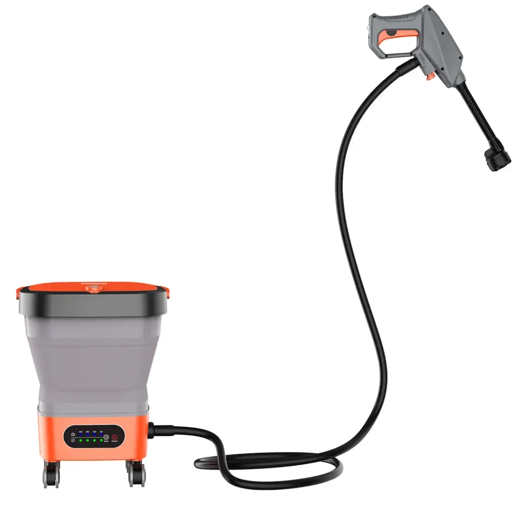 PORODO AQUASPRAY MULTIFUNCTIONAL PRESSURE WASHER FOLDABLE AND PORTABLE ORANGE PDPCWFWTOG thumbnail 4