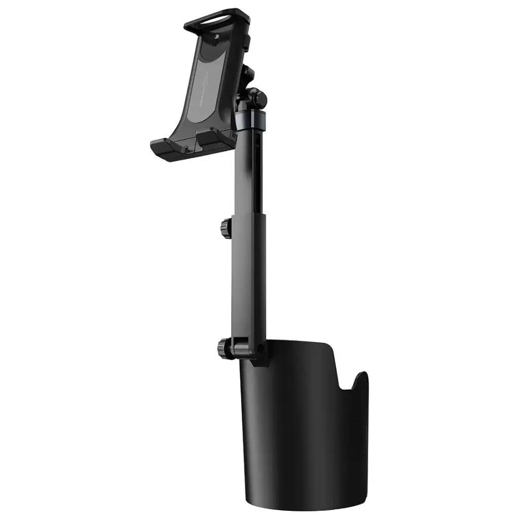 PORODO BLUE CRADLE CAR CUP PHONE HOLDER ADJUSTABLE ARM BLACK PBLE01BK thumbnail 4