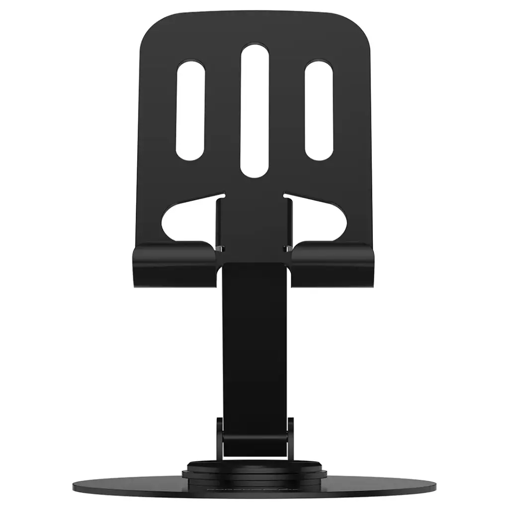 PORODO BLUE DESKTOP PHONE HOLDER 360 ROTATING BASE BLACK PBW02BK thumbnail 5