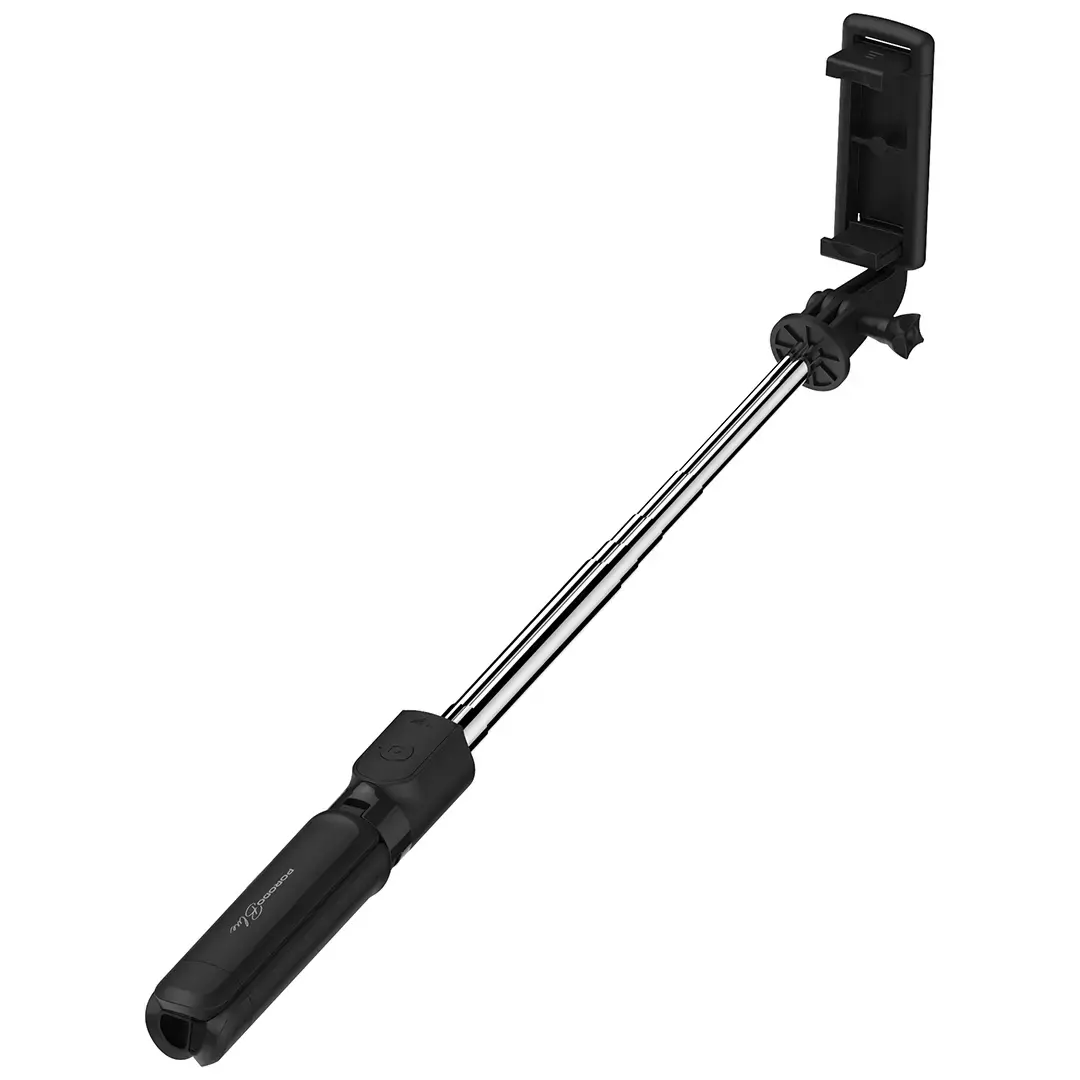 PORODO BLUE FLEXI TRIPOD SELFIE STICK WITH FOLDABLE TRIPOD BLACK PBS03SSTBK thumbnail 11