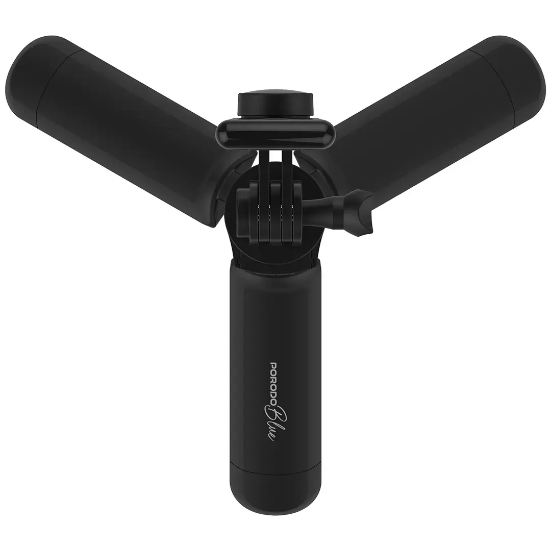 PORODO BLUE FLEXI TRIPOD SELFIE STICK WITH FOLDABLE TRIPOD BLACK PBS03SSTBK thumbnail 19