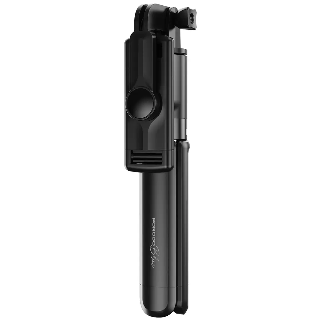 PORODO BLUE FLEXI TRIPOD SELFIE STICK WITH FOLDABLE TRIPOD BLACK PBS03SSTBK thumbnail 17