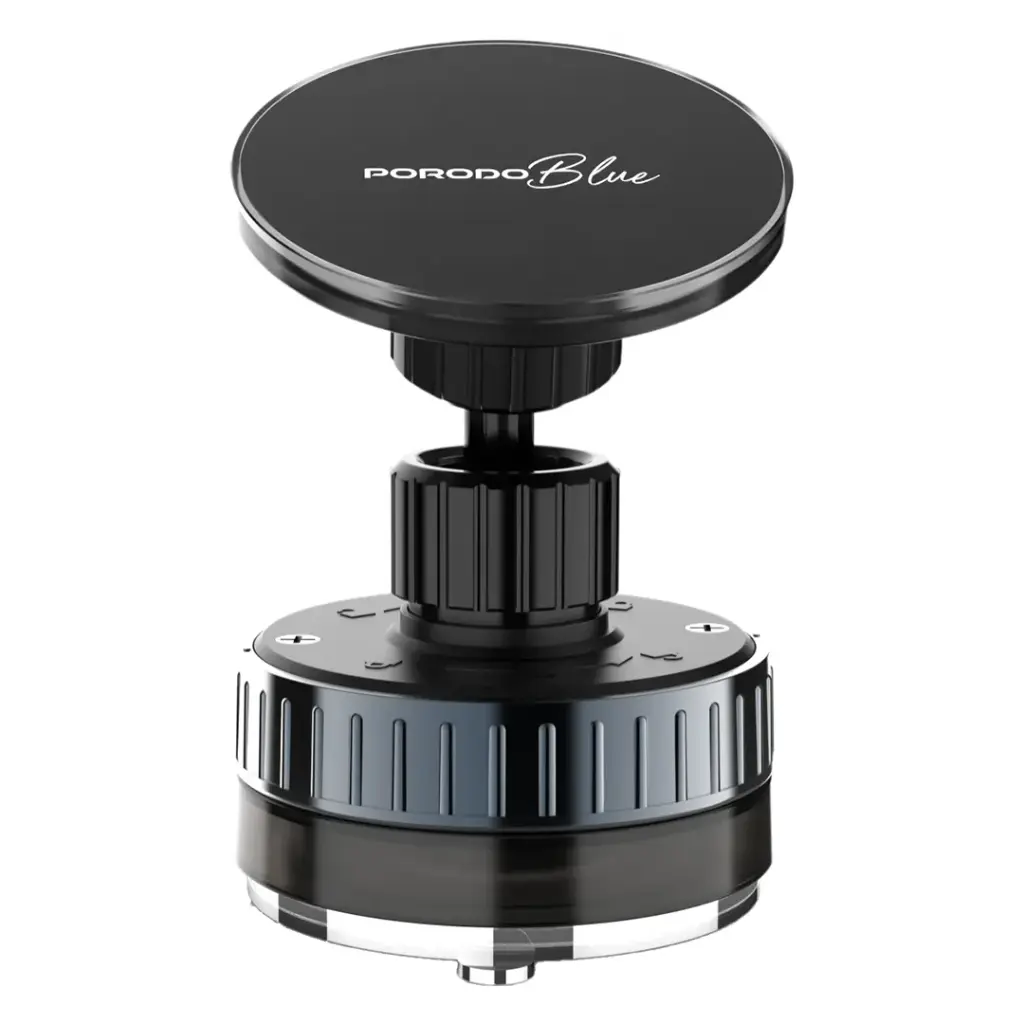 PORODO BLUE MAGNETIC PHONE MOUNT VACUUM SUCTION BLACK PB-HSM32-BK thumbnail 5