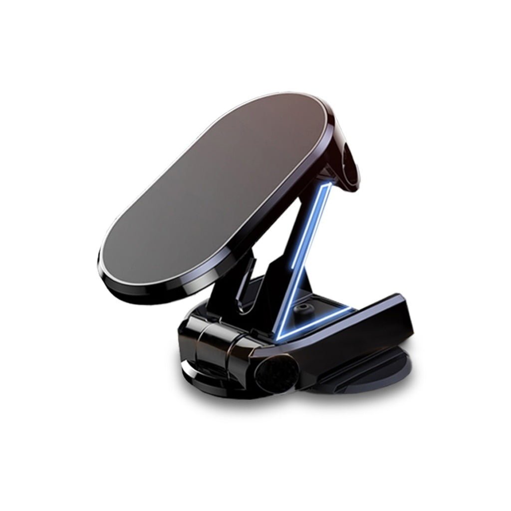 PORODO MAGNETIC FOLDING DASH MOUNT WITH METAL BACKPLATES BLACK thumbnail 3