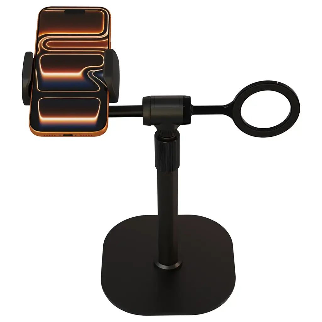 PORODO EVOSTAND 360 DUAL ROTATING PHONE HOLDER BLACK PDTS18BBK thumbnail 7