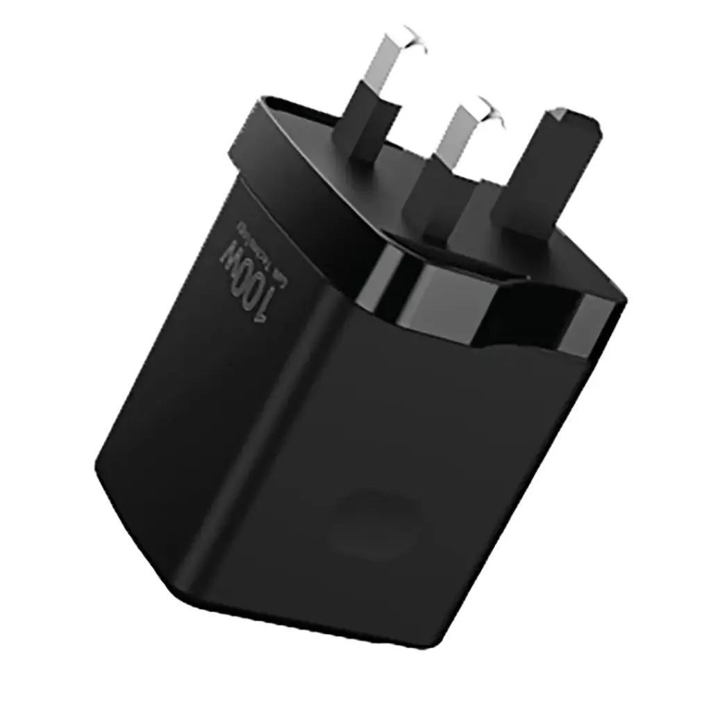 PORODO GAN 100W MULTI PORT WALL CHARGER TYPE C TO TYPE C CABLE BLACK PDFWCH073CBK thumbnail 6
