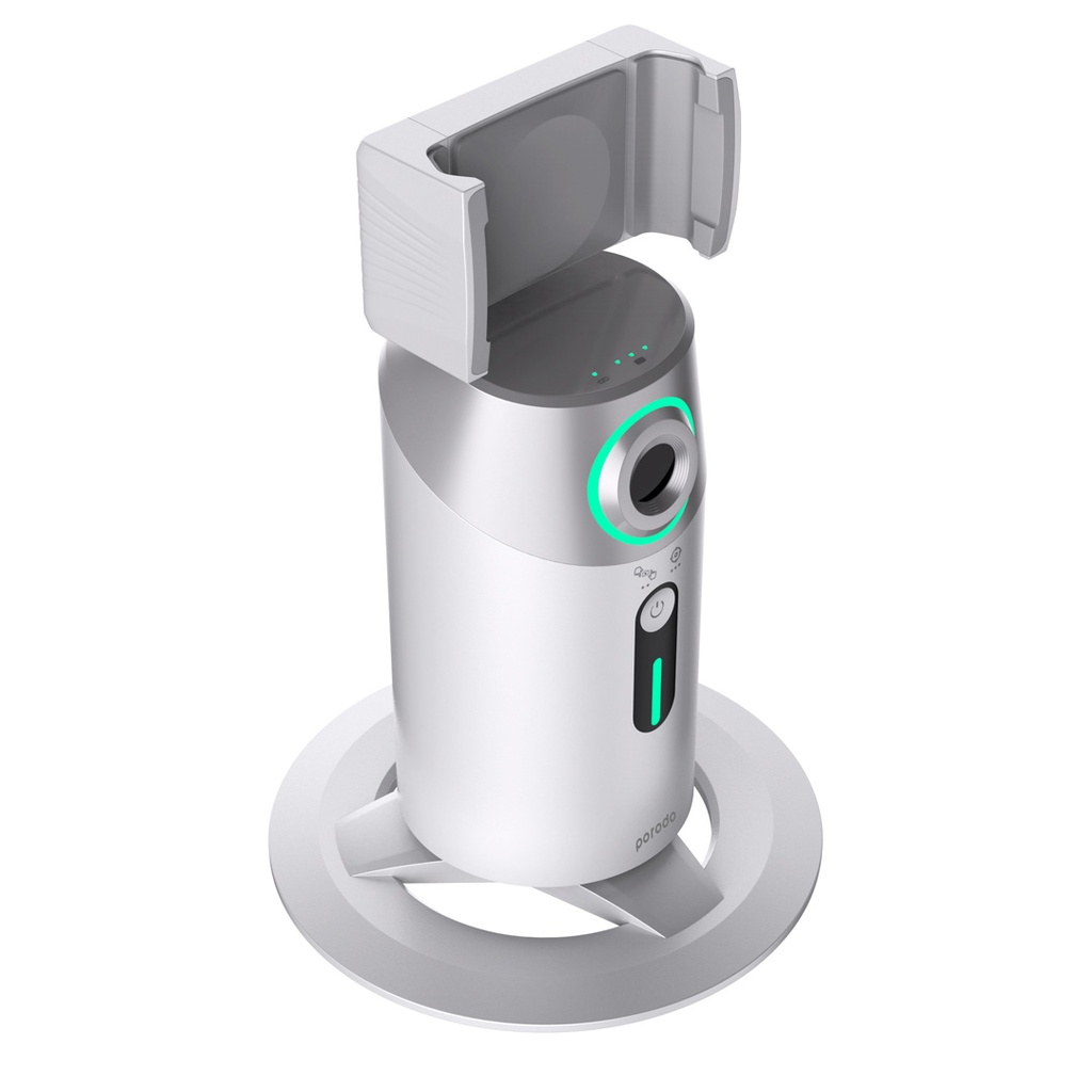 PORODO 360 DEGREE AI TRAKING MOUNT WHITE PD-GAIFTGR-WH thumbnail 10