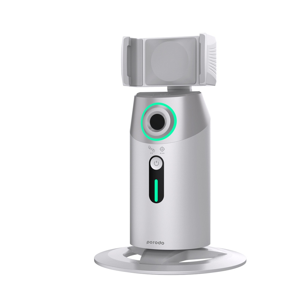 PORODO 360 DEGREE AI TRAKING MOUNT WHITE PD-GAIFTGR-WH thumbnail 9