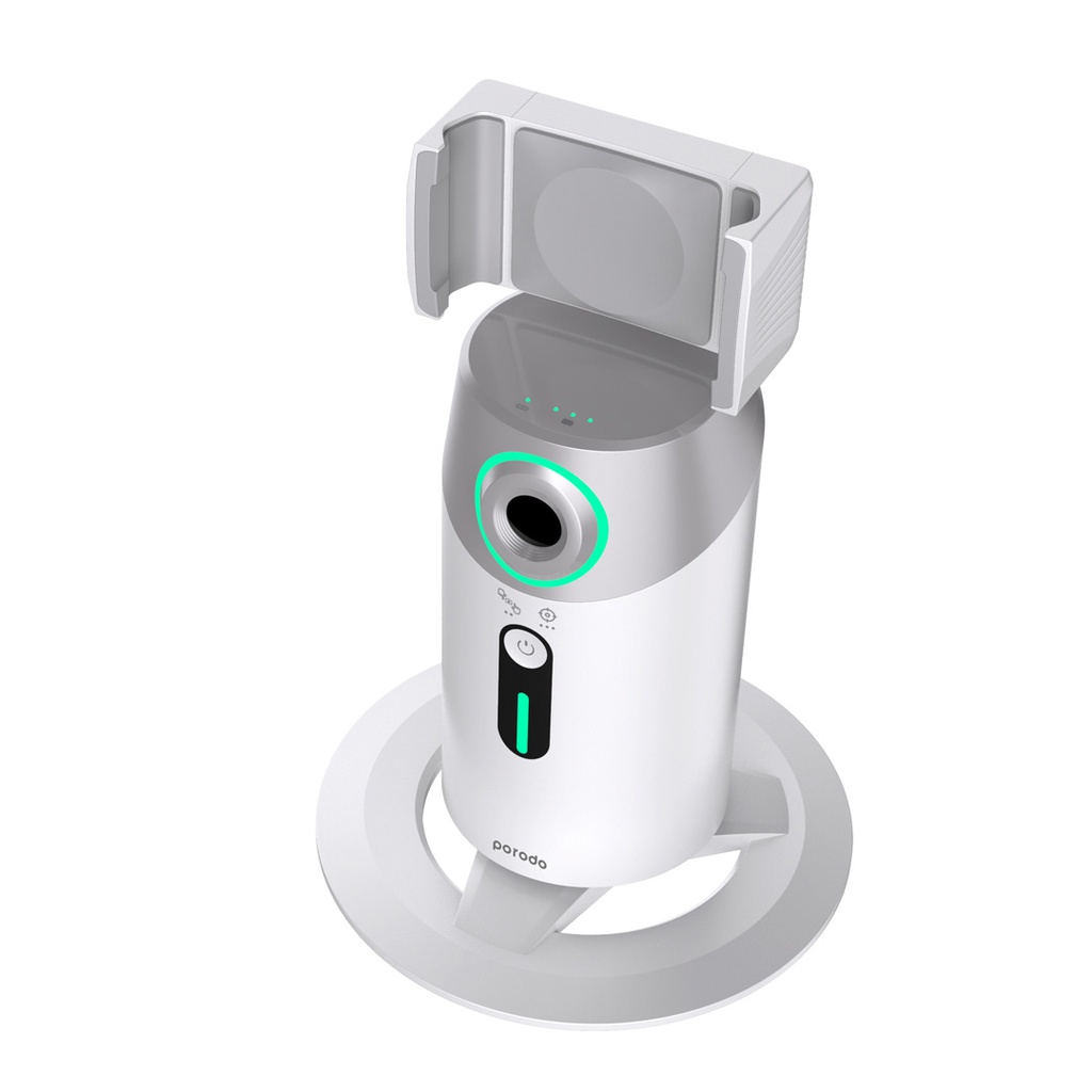 PORODO 360 DEGREE AI TRAKING MOUNT WHITE PD-GAIFTGR-WH thumbnail 8