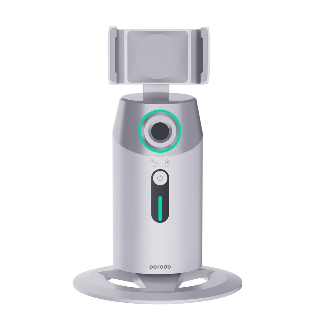 PORODO 360 DEGREE AI TRAKING MOUNT WHITE PD-GAIFTGR-WH thumbnail 11