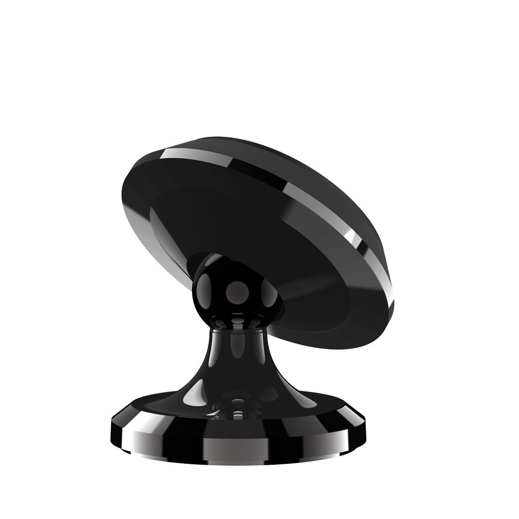 Porodo 360° Swivel Magnetic Car Mount - Black (PD-3CDMGCR-BK), Universal Phone Holder thumbnail 4
