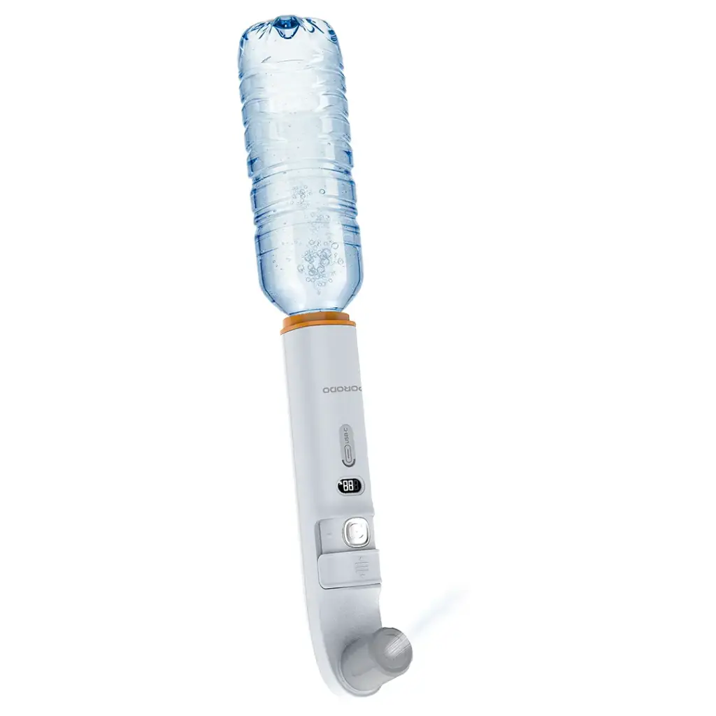 PORODO LIFESTYLE 2 IN 1 PORTABLE BIDET AND SHOWER WHITE PDLFSTPB55WH thumbnail 5