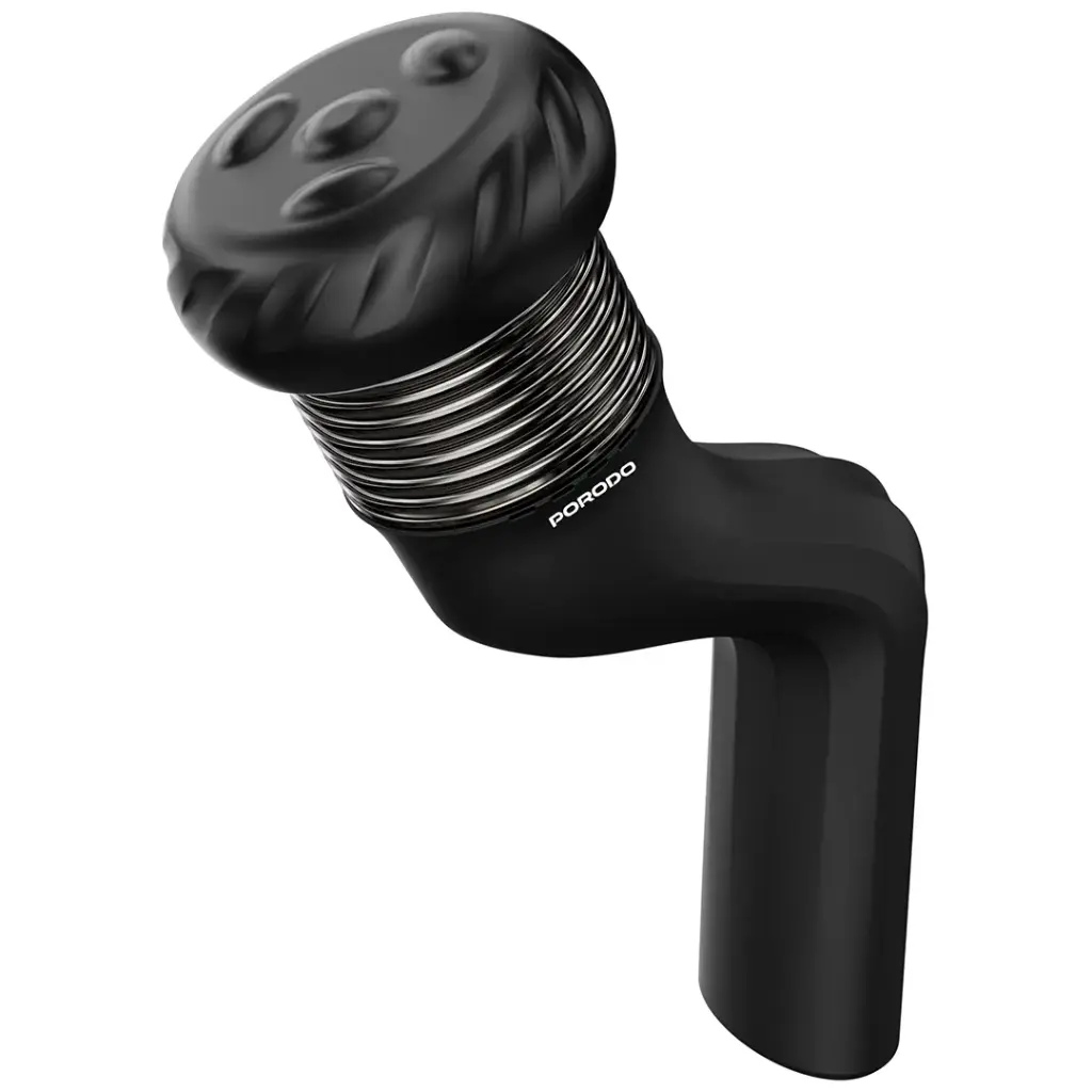 PORODO LIFESTYLE 4 HEAD ROTATING MUSCLE RELIEF MASSAGER BLACK PDLFSTHX102BK thumbnail 5