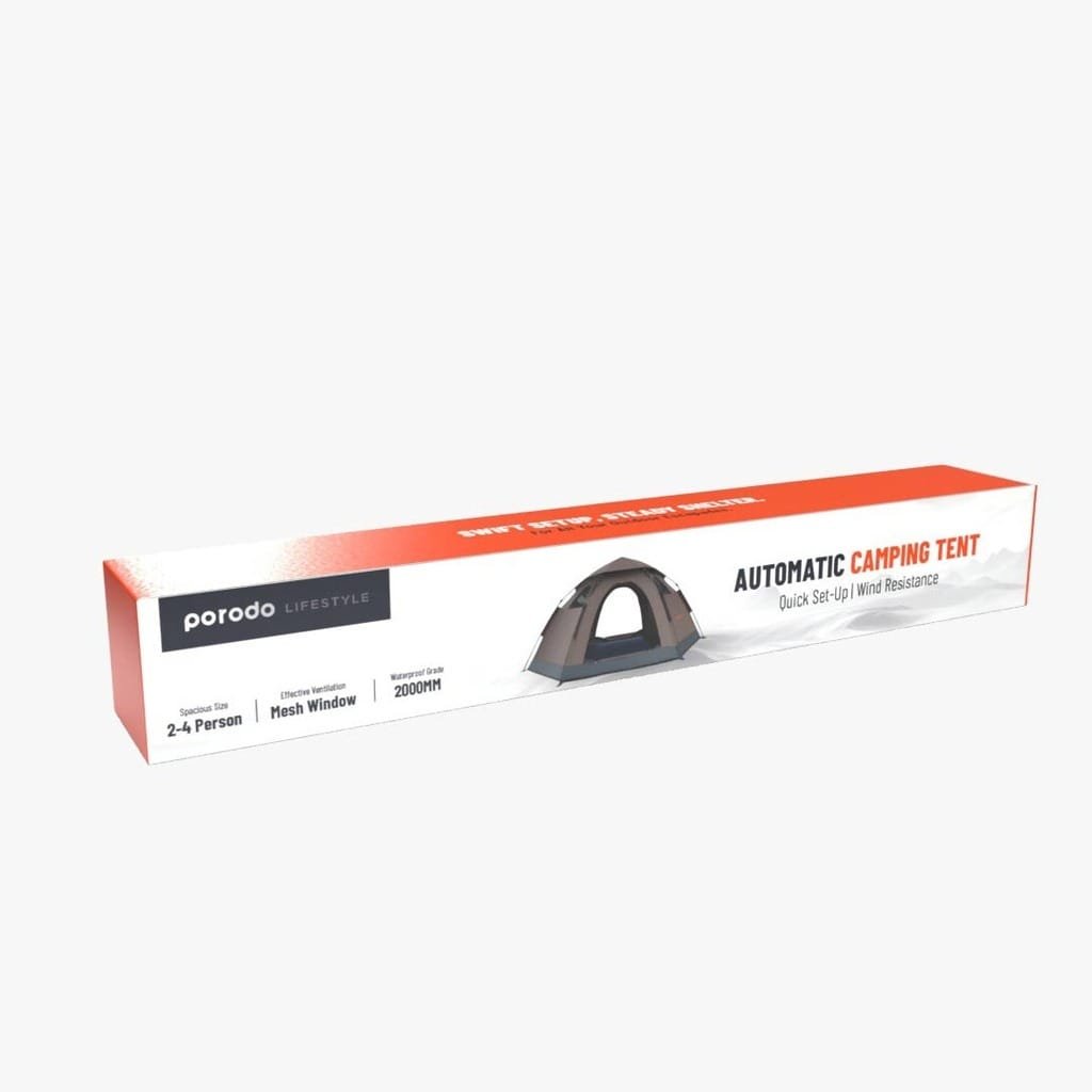 PORODO LIFESTYLE AUTOMATIC CAMPING TENT WIND RESISTANCE QUICK SET UP thumbnail 11