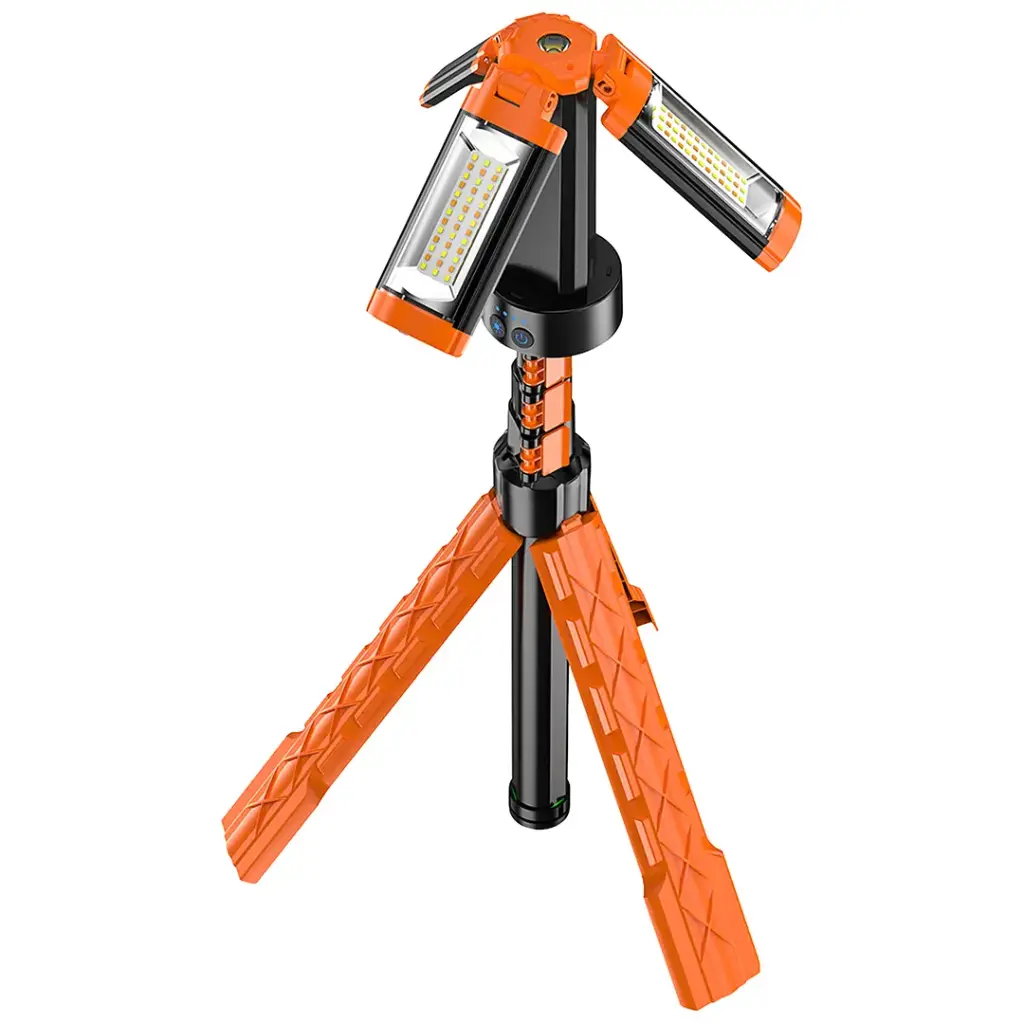 PORODO LIFESTYLE 9000MAH WORK LANTERN FOLDABLE MULTI MODE LED LIGHT ORANGE PDLFSTXQZ10OR thumbnail 8