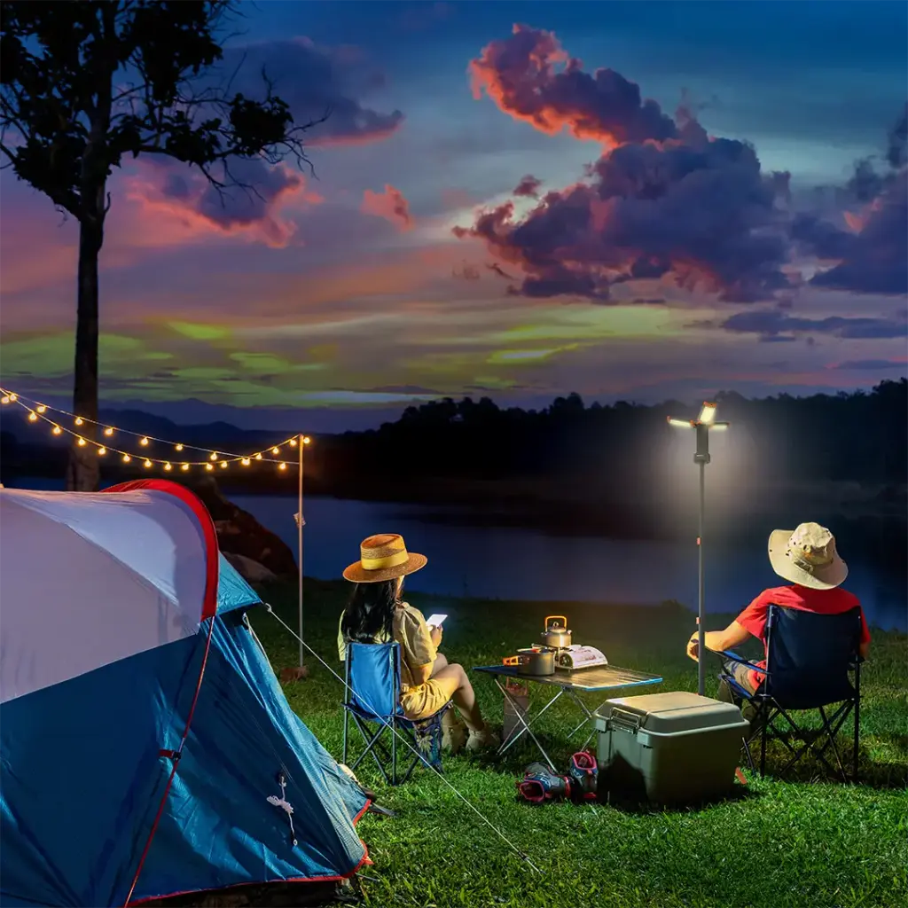 PORODO LIFESTYLE 9000MAH WORK LANTERN FOLDABLE MULTI MODE LED LIGHT ORANGE PDLFSTXQZ10OR thumbnail 13