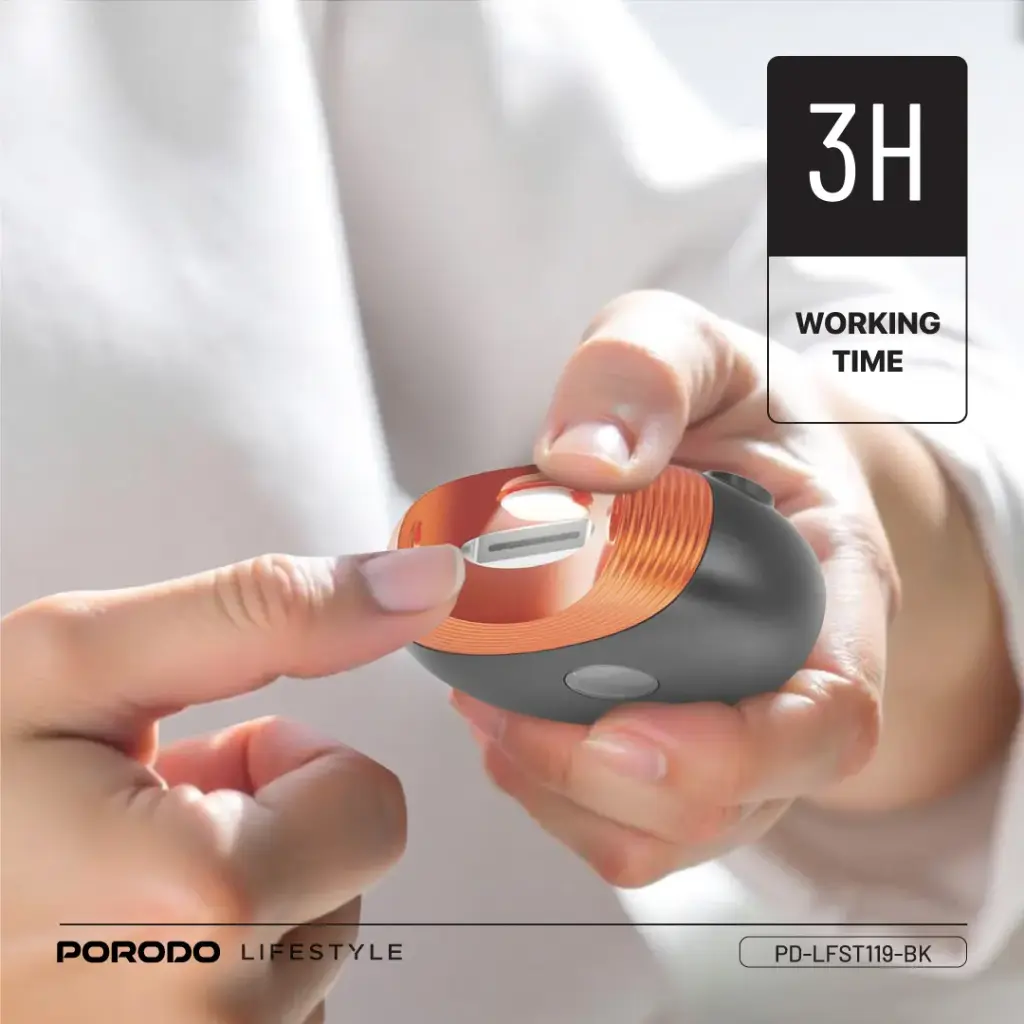 PORODO LIFESTYLE ALL IN ONE NAIL TRIMMER SET BLACK PD-LFST119-BK thumbnail 14