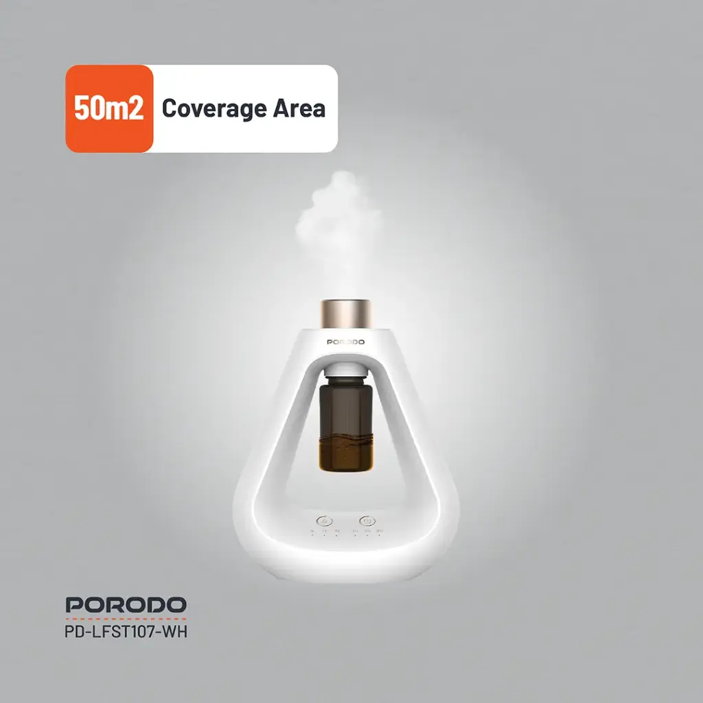 PORODO LIFESTYLE AROMA SPHERE WATERLESS DIFFUSER WHITE PD-LFST107-WH thumbnail 20