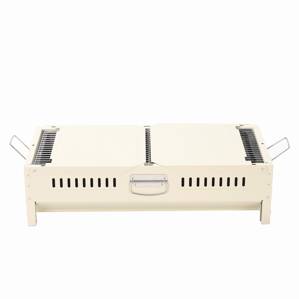 PORODO LIFESTYLE OUTDOOR BBQ GRILL DUAL WING DESIGN WHITE thumbnail 6