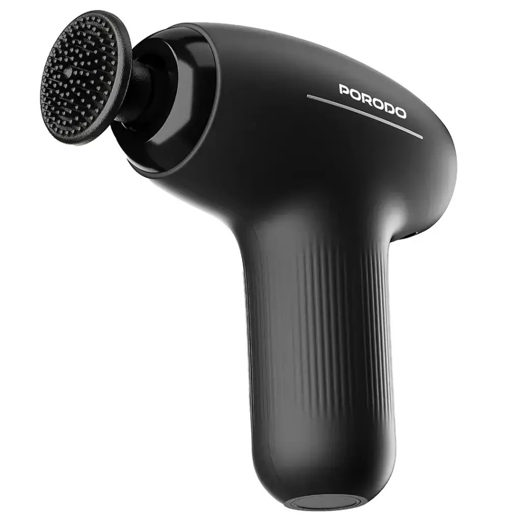 PORODO LIFESTYLE CORDLESS MINI MASSAGE GUN BLACK PDLFSTMG01BK thumbnail 10