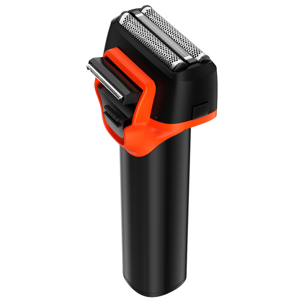 PORODO LIFESTYLE DUAL PURPOSE TRIMMER SEAMLESS CLOSE SHAVE BLACK PD-LSRSHAV-BK thumbnail 5