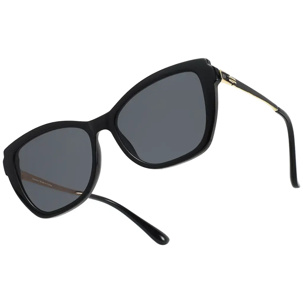 PORODO LIFESTYLE FERRERA POLARIZED LENS EYEGLASSES BLACK PDLFSTLS226BK thumbnail 6